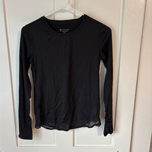 Athleta Women's Classic Black Long Sleeve Tee